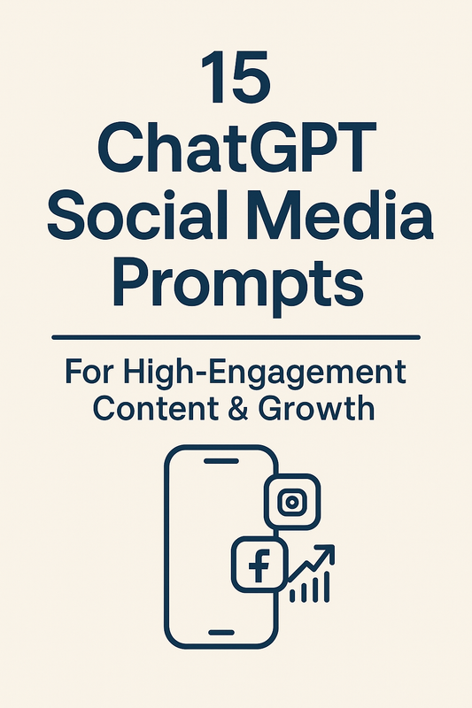 Social Media Prompts- 15ChatGPT Prompts to Grow Your Content